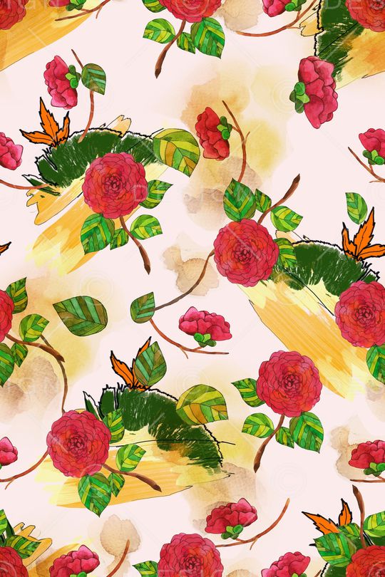 雏菊印花华亿平台图片