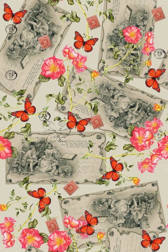 手绘图印花华亿平台图片