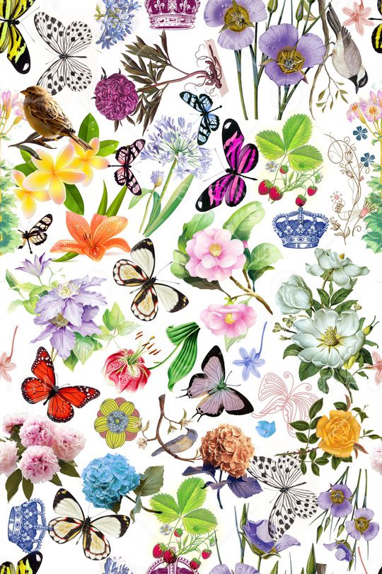 乱花印花华亿平台图片