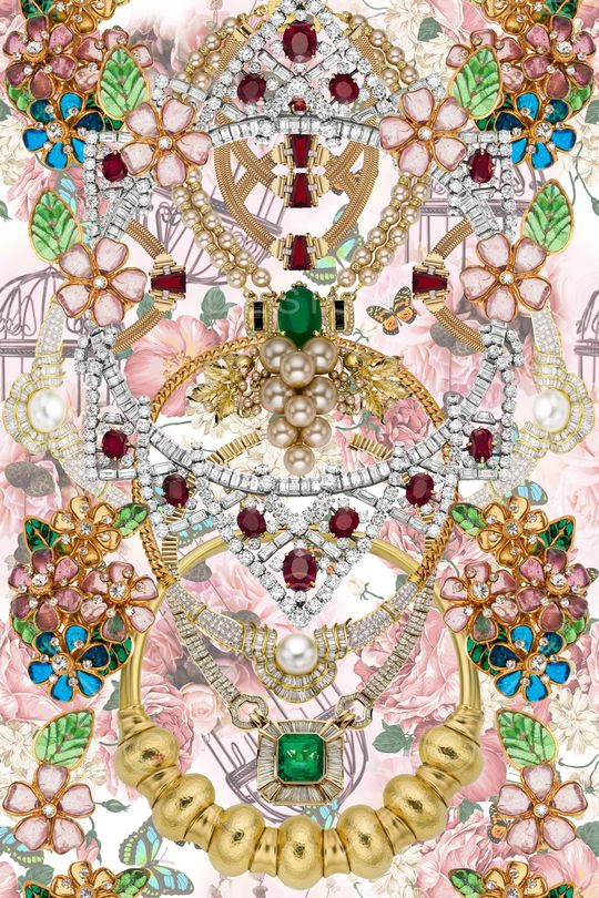 项链印花华亿平台图片