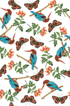 啄木鸟印花华亿平台图片