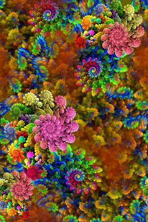 抽象印花华亿平台图片