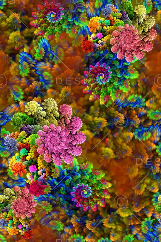 抽象印花华亿平台图片