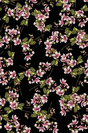 小碎花印花华亿平台图片