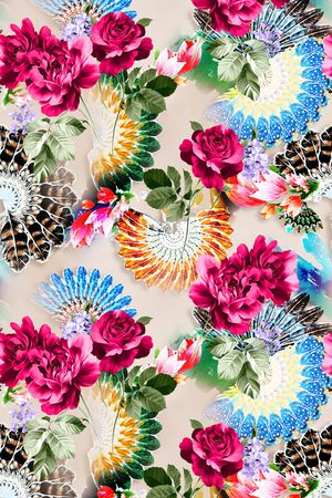 民族风印花华亿平台图片