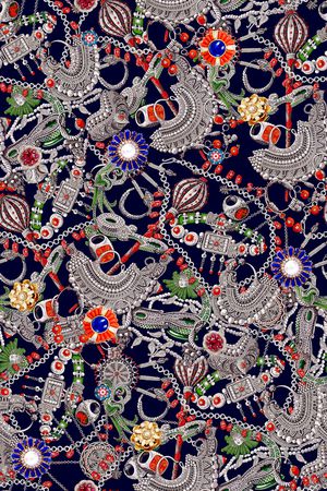 民族风印花华亿平台图片