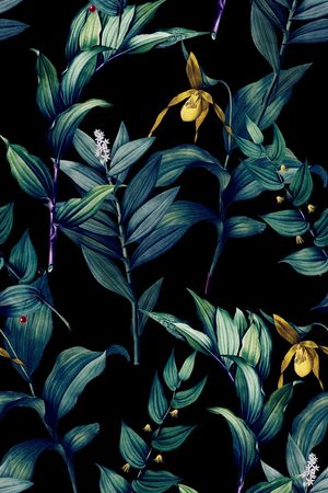 国画花卉、国画花鸟印花华亿平台图片