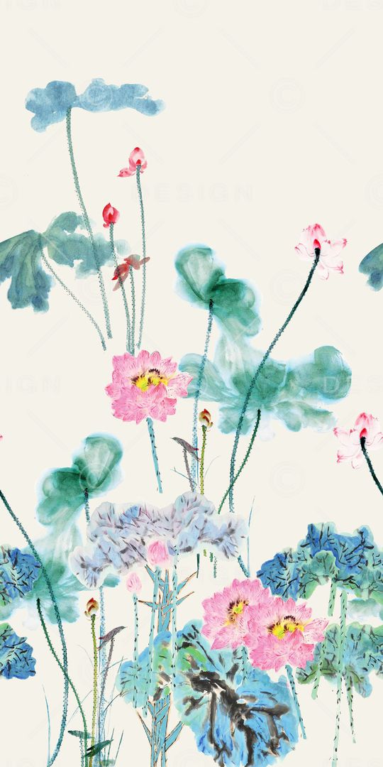 抽象印花华亿平台图片