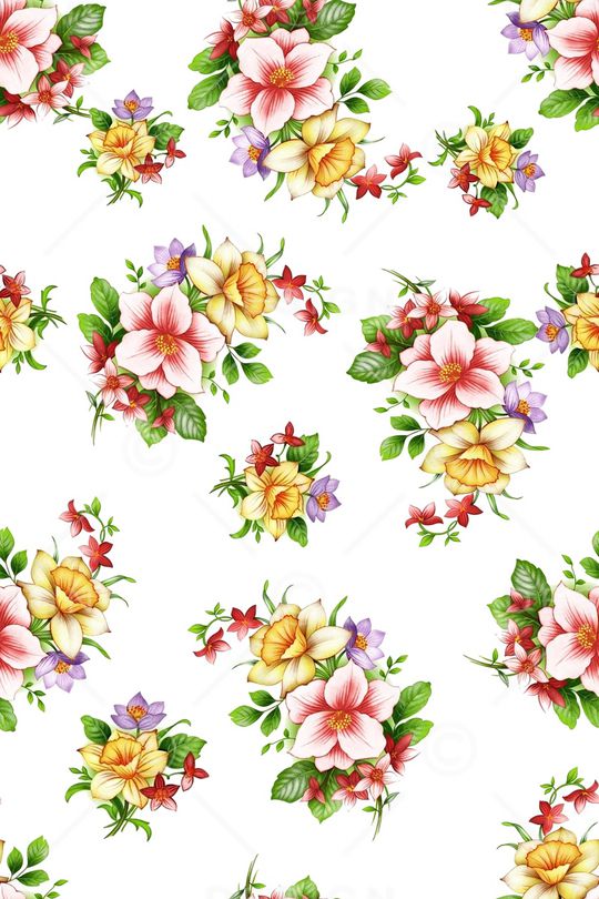 花朵印花华亿平台图片