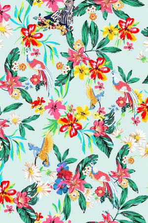 手绘印花华亿平台图片