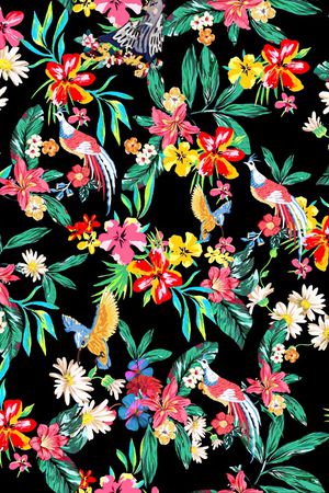 手绘印花华亿平台图片