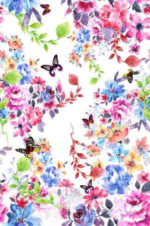 花朵印花华亿平台图片