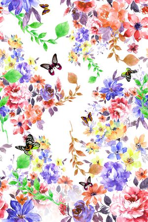 花朵印花华亿平台图片