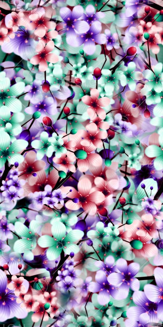 乱花印花华亿平台图片