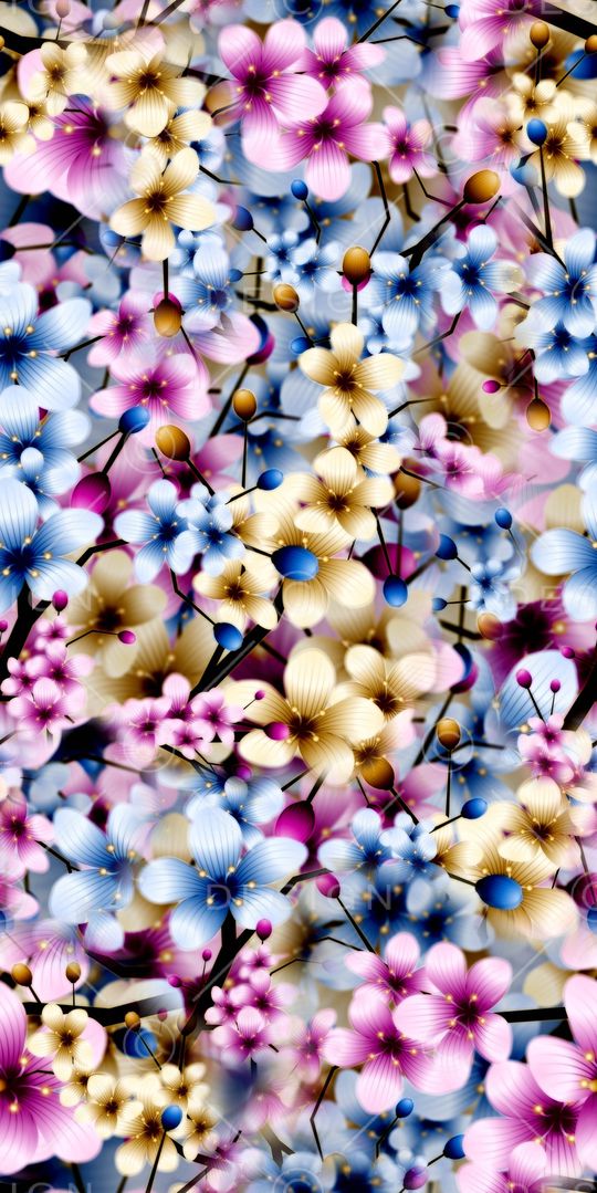 乱花印花华亿平台图片