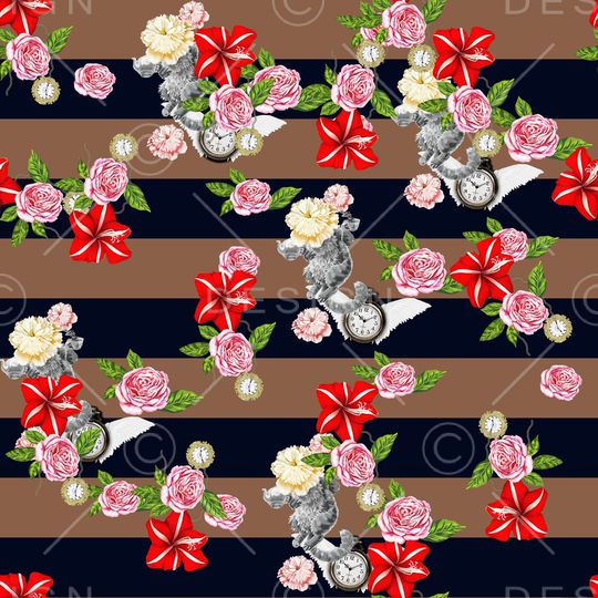 玫瑰印花华亿平台图片