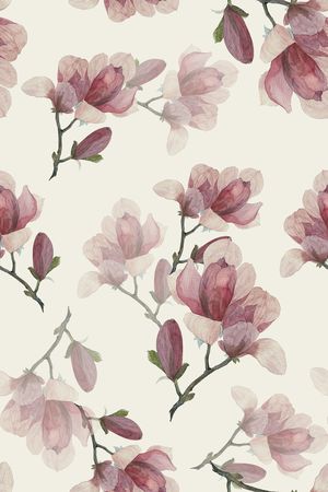 手绘花卉印花华亿平台图片