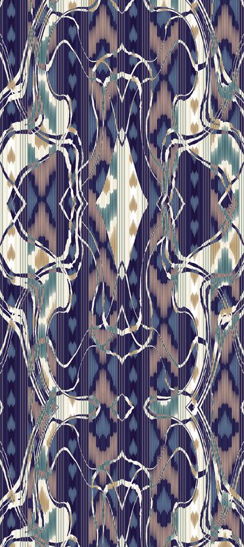 印第安风格印花华亿平台图片