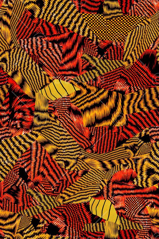 几何印花华亿平台图片