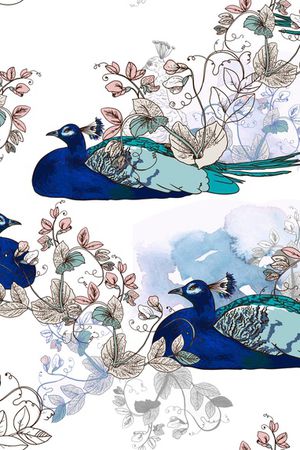 鸟印花华亿平台图片