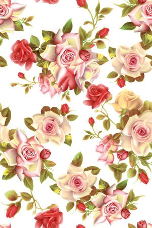 乱花印花华亿平台图片