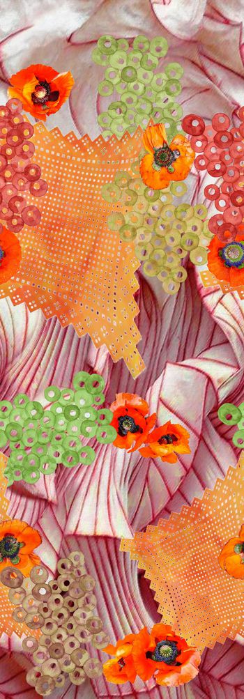 抽象印花华亿平台图片