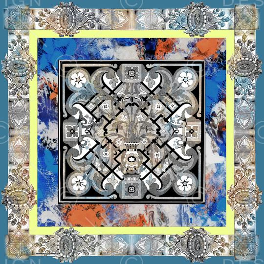 波西米亚印花华亿平台图片