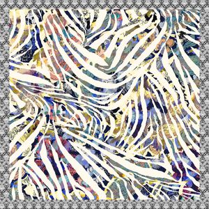 斑马纹印花华亿平台图片