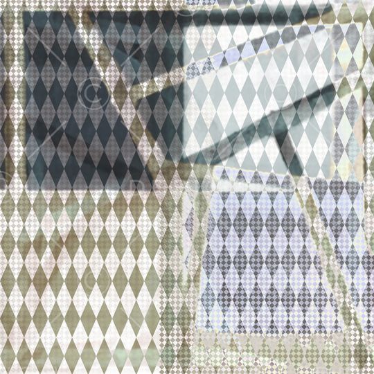 不规则几何印花华亿平台图片