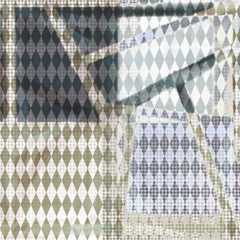 不规则几何印花华亿平台图片