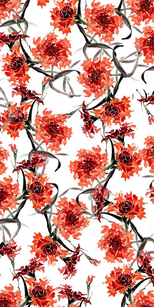 花朵印花华亿平台图片