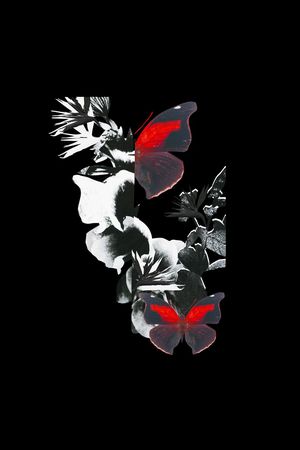 胸花图案印花华亿平台图片