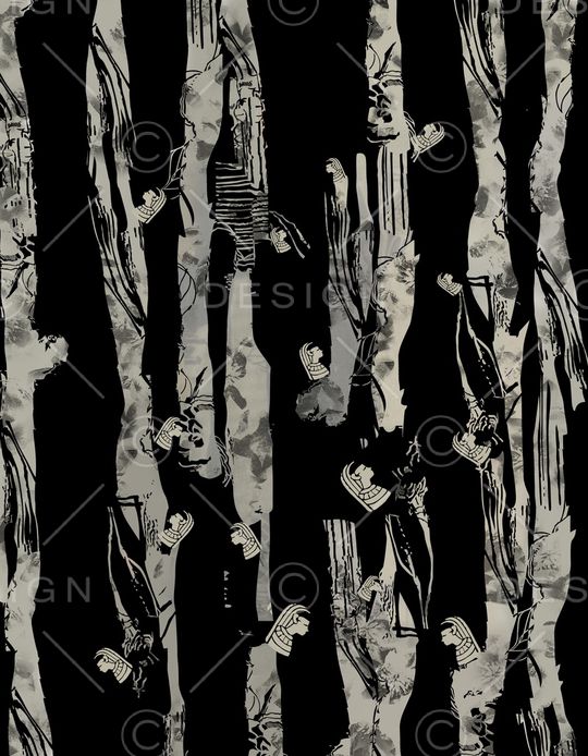 胸花图案印花华亿平台图片