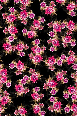 乱花印花华亿平台图片