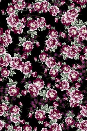 乱花印花华亿平台图片