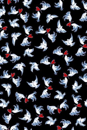 和平鸽印花华亿平台图片