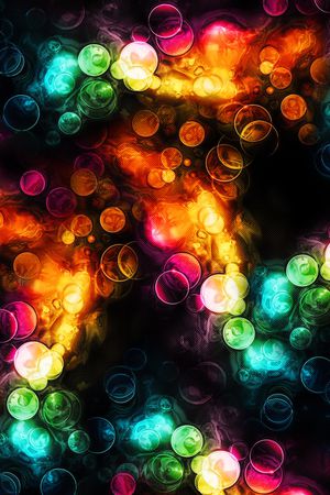 绚烂光点印花华亿平台图片