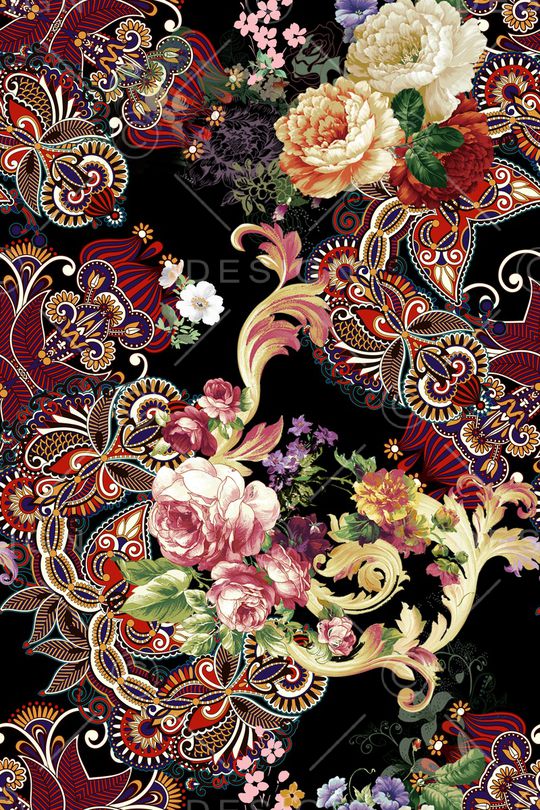 佩斯里印花华亿平台图片