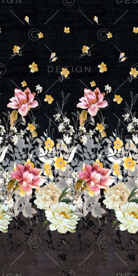 花朵印花华亿平台图片