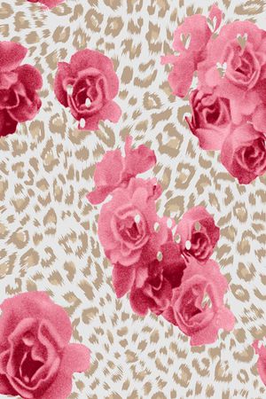 豹纹印花华亿平台图片