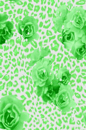 豹纹印花华亿平台图片