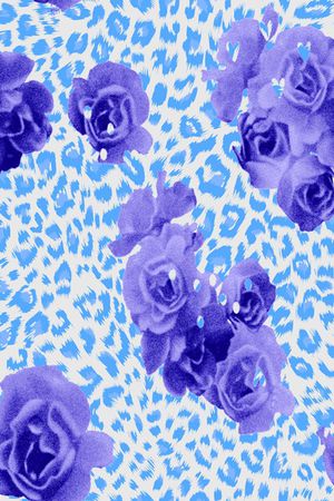 豹纹印花华亿平台图片