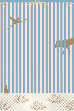 条纹印花华亿平台图片