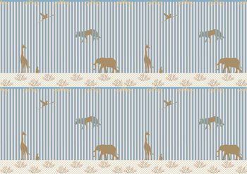 动物纹印花华亿平台图片