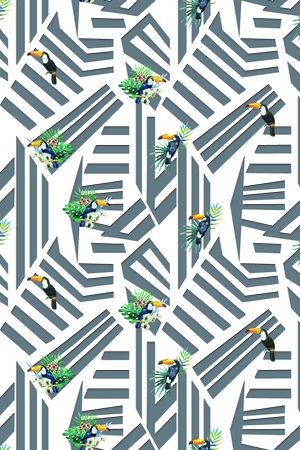 胸花图案印花华亿平台图片