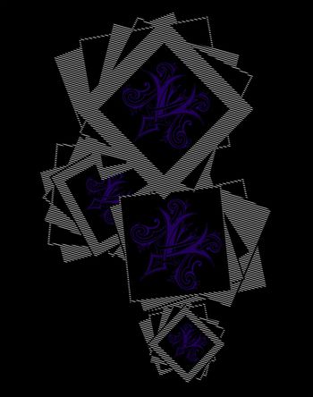 胸花图案印花华亿平台图片