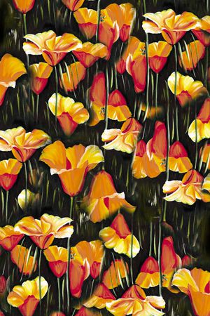 抽象印花华亿平台图片