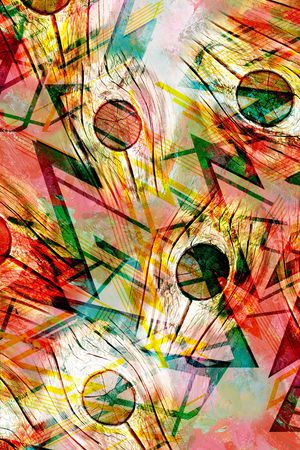 圆形印花华亿平台图片