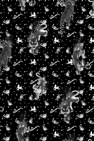 潮牌印花华亿平台图片