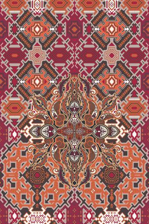 民族风印花华亿平台图片